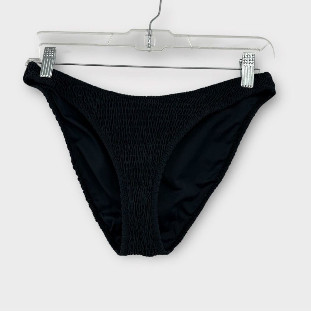 Triangl SARIA Moonlight Cheeky Bikini Bottom in Dark Navy Blue Size XL NWOT